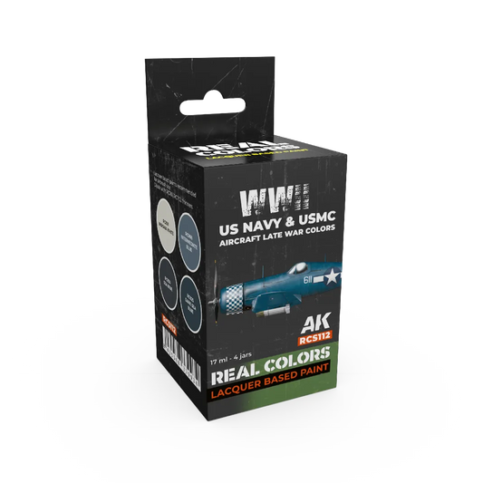 AK Real Colors WWII US Navy & USMC Aircraft Late War Colors SET-AK-Interactive-Radaddel