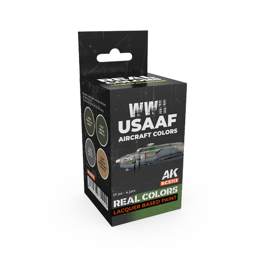 AK Real Colors WWII USAAF Aircraft Colors SET-AK-Interactive-Radaddel