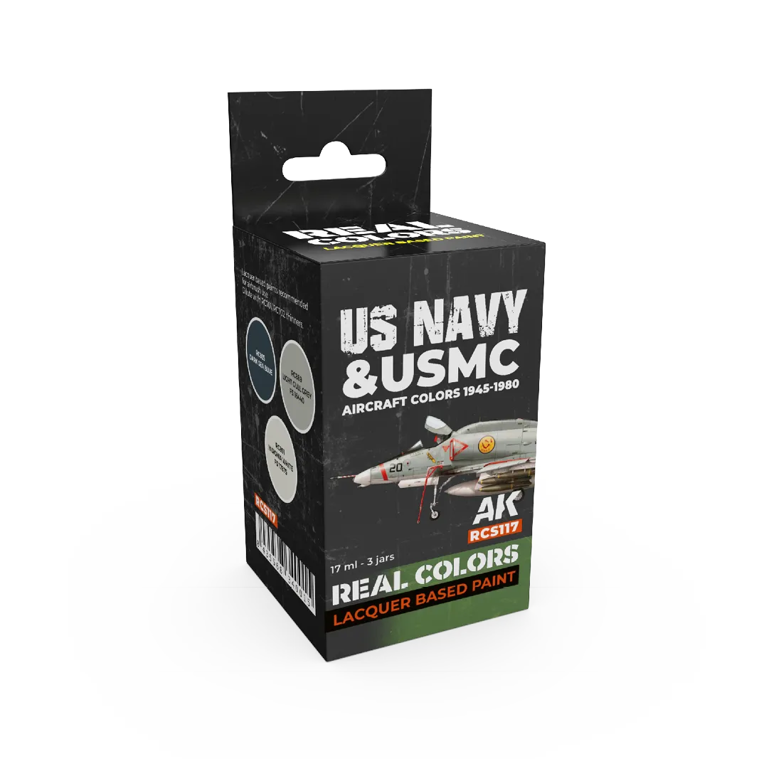 AK Real Colors US Navy & USMC Aircraft Colors 1945-1980 SET-AK-Interactive-Radaddel