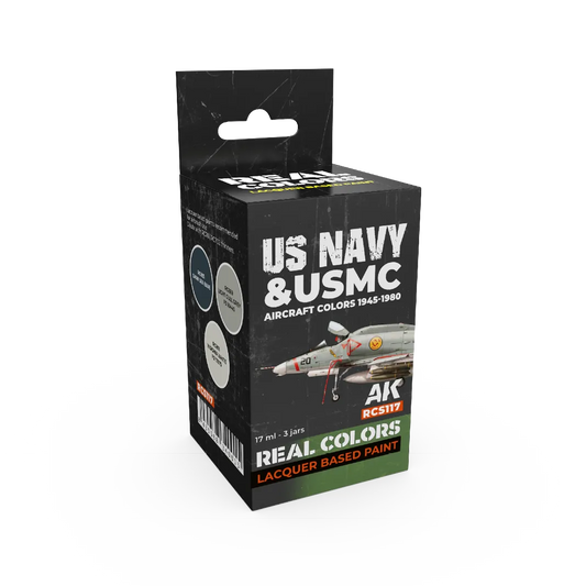 AK Real Colors US Navy & USMC Aircraft Colors 1945-1980 SET-AK-Interactive-Radaddel