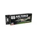 AK Real Colors US Air Force & ANG Aircraft Colors 1960s-1980s SET-AK-Interactive-Radaddel