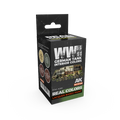 AK Real Colors WWII German Tank Interior Colors SET-AK-Interactive-Radaddel