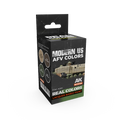 AK Real Colors Modern US AFV Colors SET-AK-Interactive-Radaddel