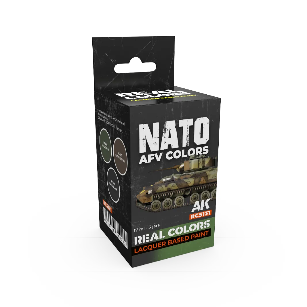 AK Real Colors NATO AFV Colors SET-AK-Interactive-Radaddel