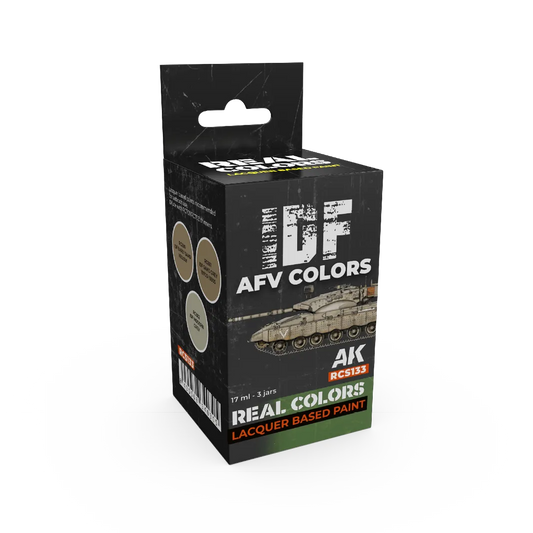AK Real Colors IDF AFV Colors SET-AK-Interactive-Radaddel