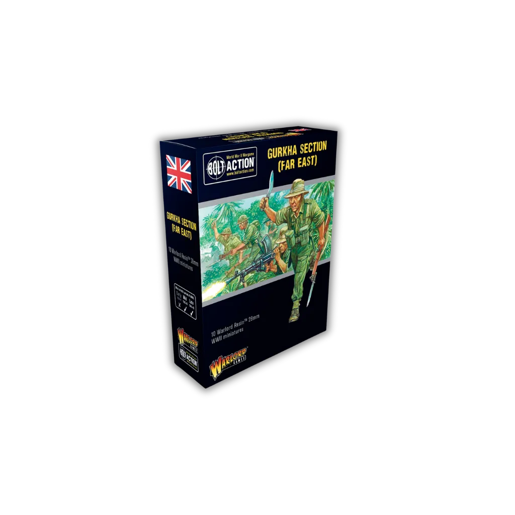 Gurkha Section (Far East)-Warlord Games-Radaddel