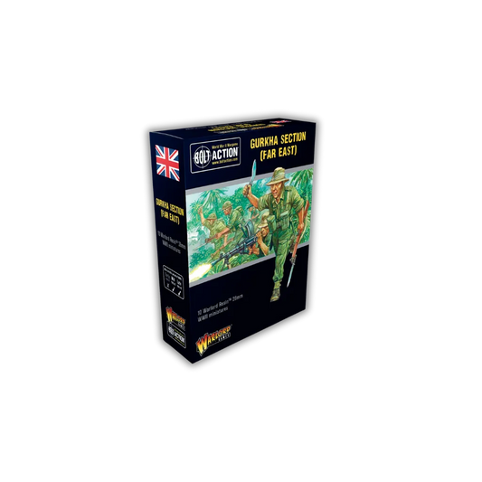 Gurkha Section (Far East)-Warlord Games-Radaddel