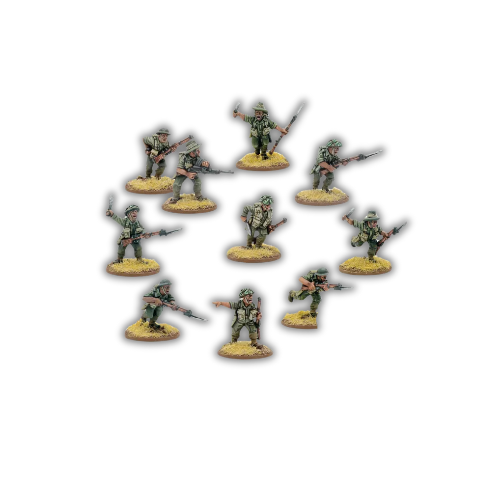 Gurkha Section (Far East)-Warlord Games-Radaddel