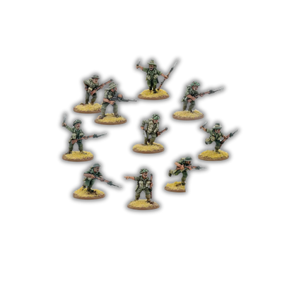 Gurkha Section (Far East)-Warlord Games-Radaddel