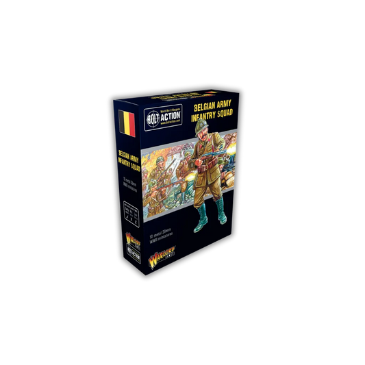 Belgian Army Infantry Squad-Warlord Games-Radaddel