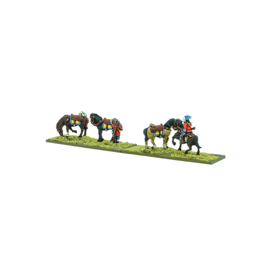 Pike & Shotte Epic Battles - Dragoons Horseholders-Warlord Games-Radaddel