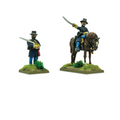 Union Officers Standing B (Foot & Mounted)-Warlord Games-Radaddel
