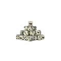 Direwolf Dice 16mm Round (25 Stück)-Baron of Dice-Radaddel