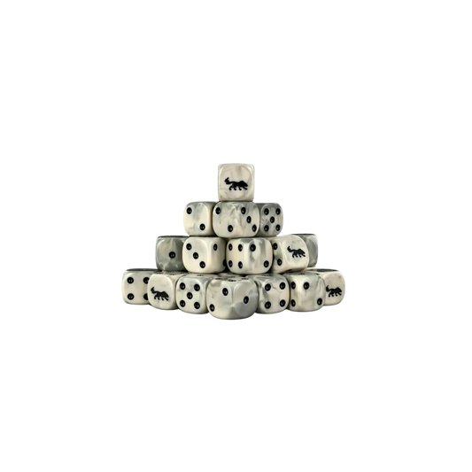 Direwolf Dice 16mm Round (25 Stück)-Baron of Dice-Radaddel