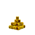 Stag on Fire Dice 16mm Round (25 Stück)-Baron of Dice-Radaddel