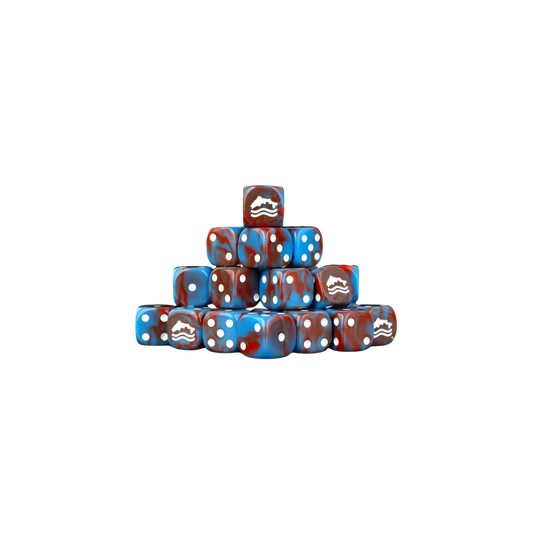 Trout Dice 16mm Round (25 Stück)-Baron of Dice-Radaddel