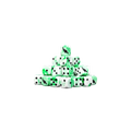KoW Elves Dice 16mm Round-Baron of Dice-Radaddel