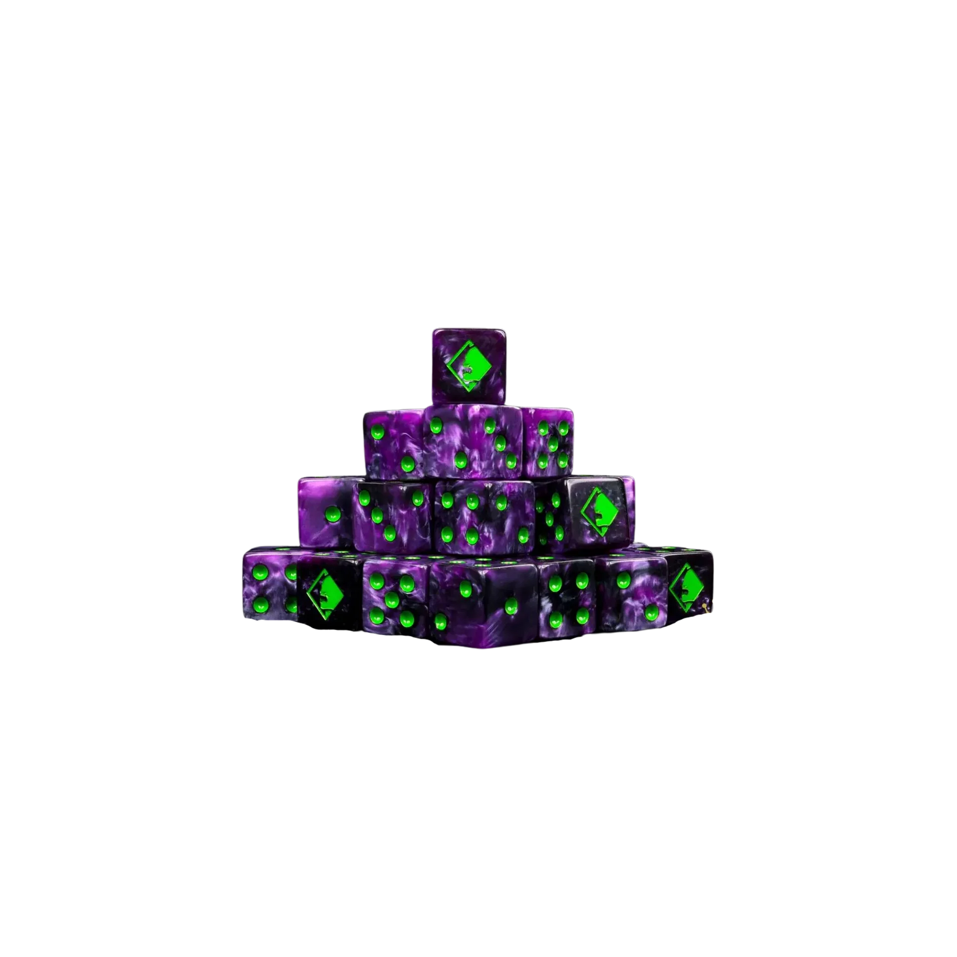 KoW Nighstalkers Dice 16mm Square-Baron of Dice-Radaddel