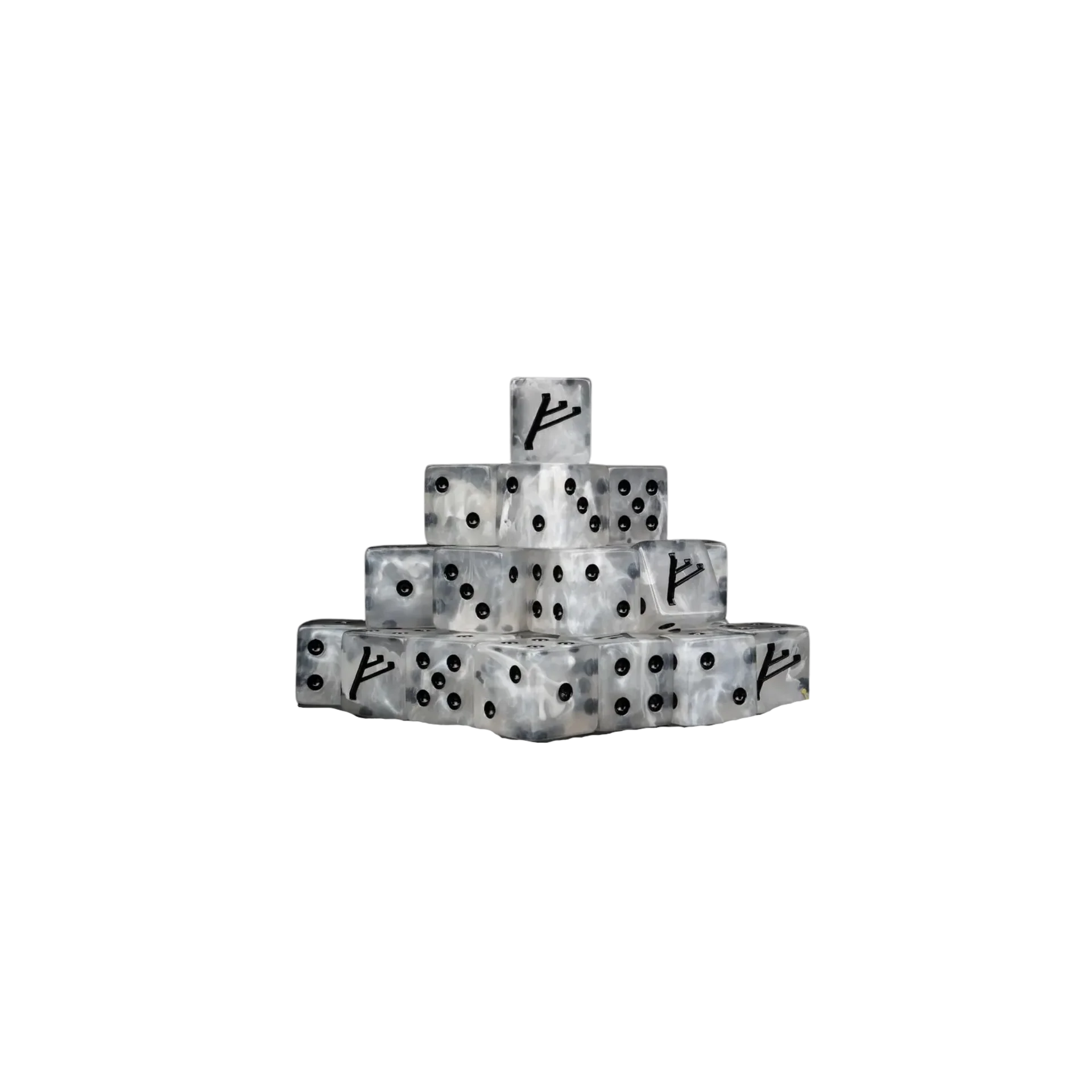 Wizard Rune Dice 16mm Square (25 Stück)-Baron of Dice-Radaddel