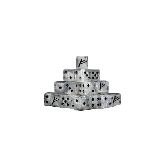 Wizard Rune Dice 16mm Square (25 Stück)-Baron of Dice-Radaddel