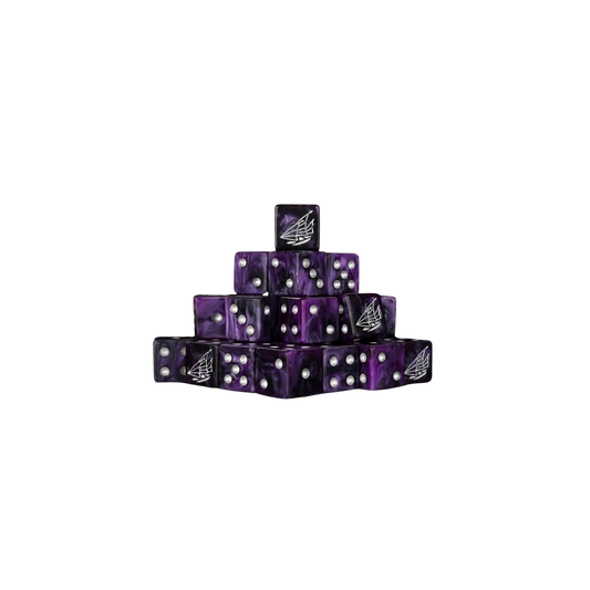 Black Ships Dice 16mm Square (25 Stück)-Baron of Dice-Radaddel