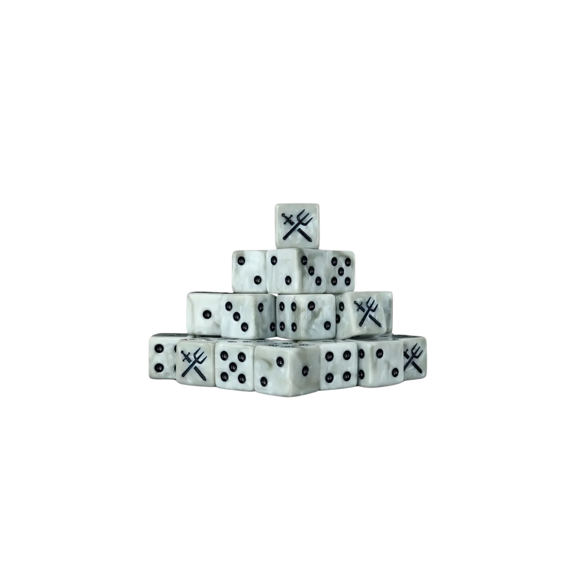 Lake Militia Dice 16mm Square (25 Stück)-Baron of Dice-Radaddel