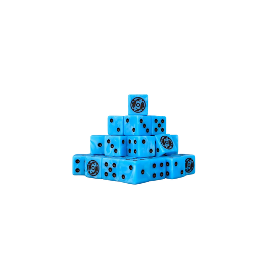 Lake Militia 2 Dice 16mm Square (25 Stück)-Baron of Dice-Radaddel