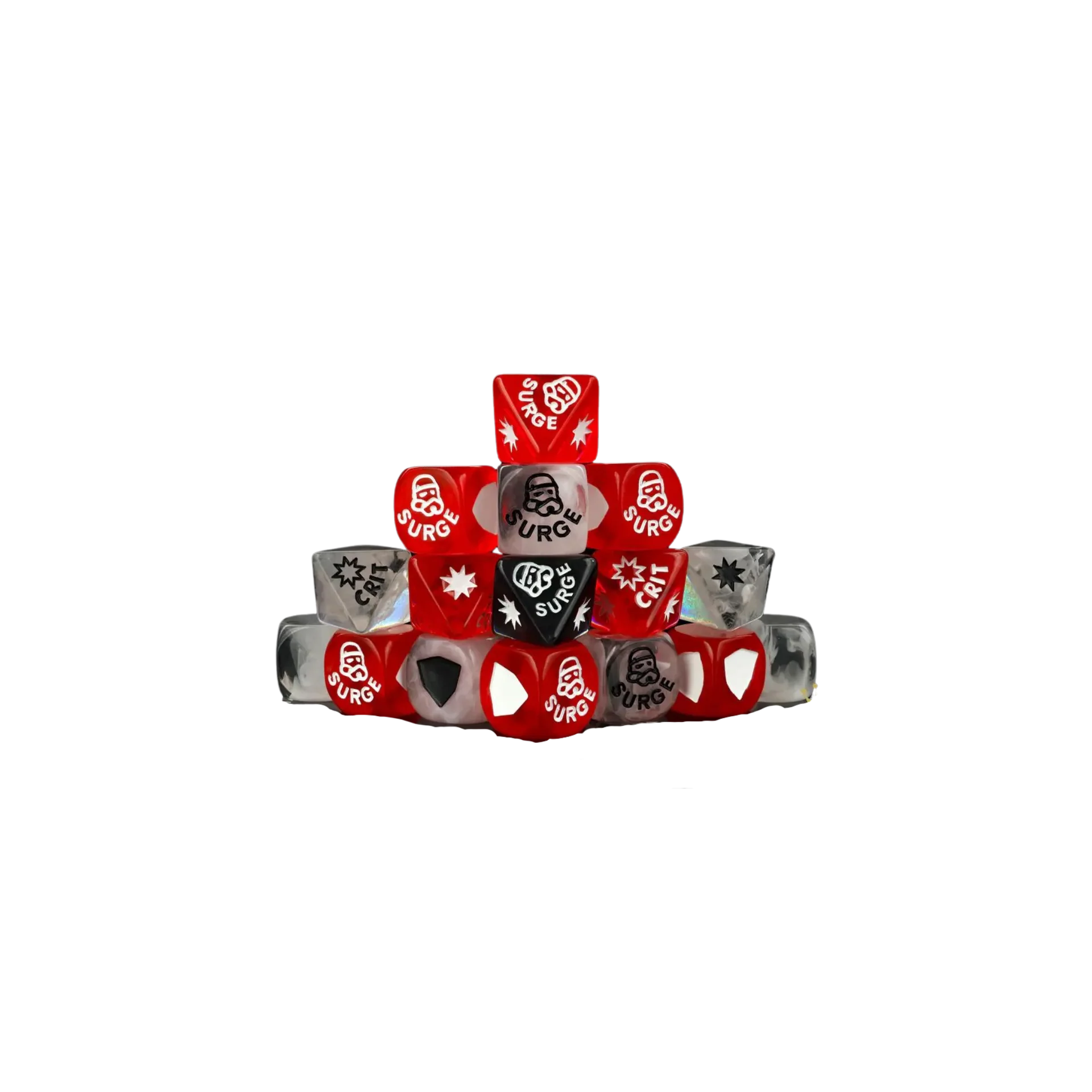 Trooper Dice Set Translucent (25 Stück)-Baron of Dice-Radaddel