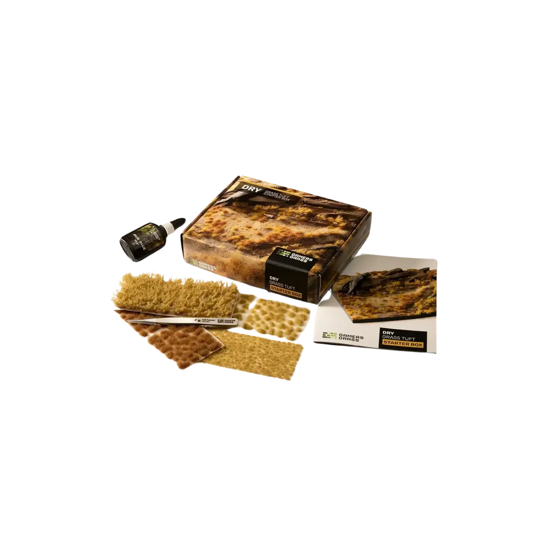 Tuft Starter Boxes - Dry Grass-Gamers Grass-Radaddel