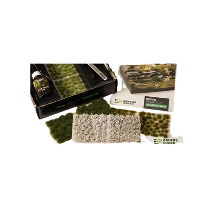 Tuft Starter Boxes - Green Grass-Gamers Grass-Radaddel