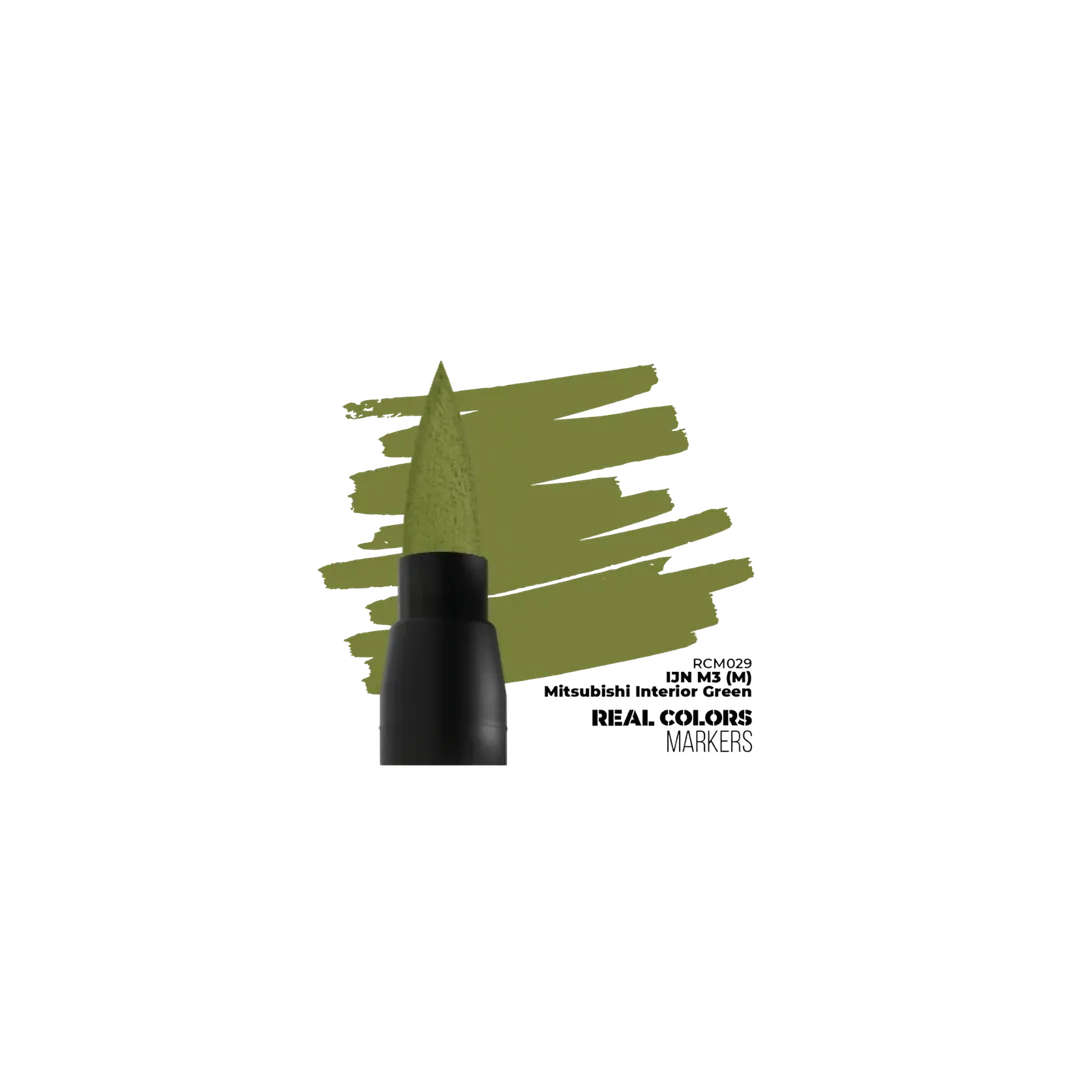 RC Markers IJN M3 (M) Mitsubishi Interior Green-AK-Interactive-Radaddel