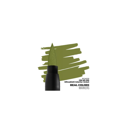 RC Markers IJN M3 (M) Mitsubishi Interior Green-AK-Interactive-Radaddel