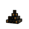 Radaddel Dice Gold Square 16mm (25 Stück)-Baron of Dice-Radaddel