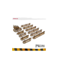 MDF Terrain Fences-PWork Wargames-Radaddel