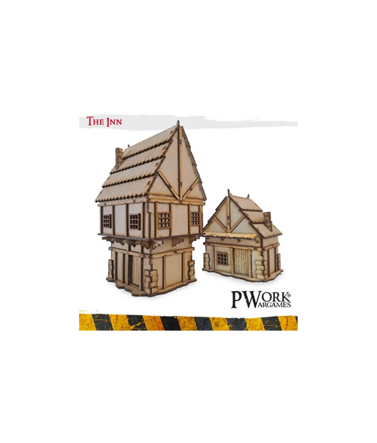 MDF Terrain The Inn-PWork Wargames-Radaddel