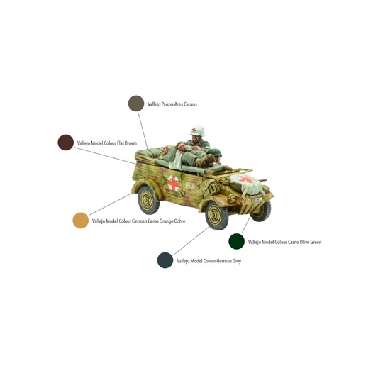 Kuebelwagen Ambulance-Warlord Games-Radaddel