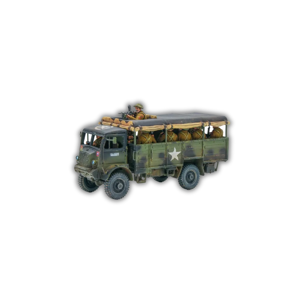 Bedford QLT Troop Transport-Warlord Games-Radaddel