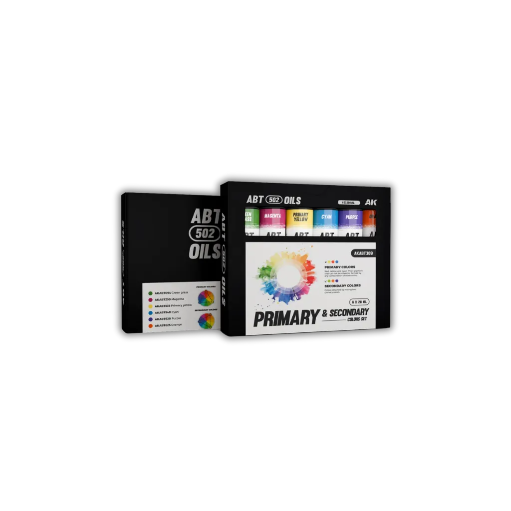 Abteilung 502: Primary & Secondary Colors Set-AK-Interactive-Radaddel