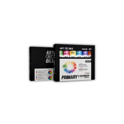Abteilung 502: Primary & Secondary Colors Set-AK-Interactive-Radaddel