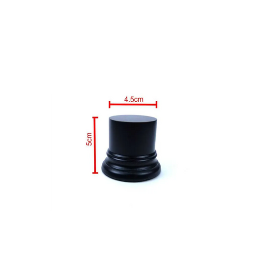 Runder Ausstellungssockel 4,5 cm - Schwarz-Greenstuff World-Radaddel
