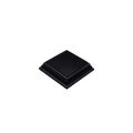 Quadratischer Ausstellungssockel 4x4 cm - Schwarz-Greenstuff World-Radaddel