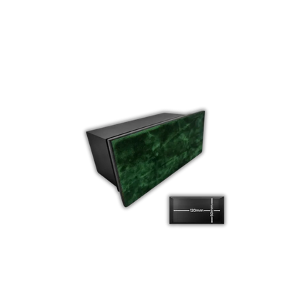 Rechteckiger Ausstellungssockel 12x6cm - Schwarz-Greenstuff World-Radaddel