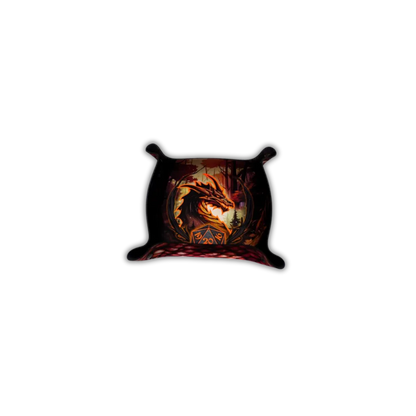 Premium Dice Tray Red Dragon-Playmats.eu-Radaddel