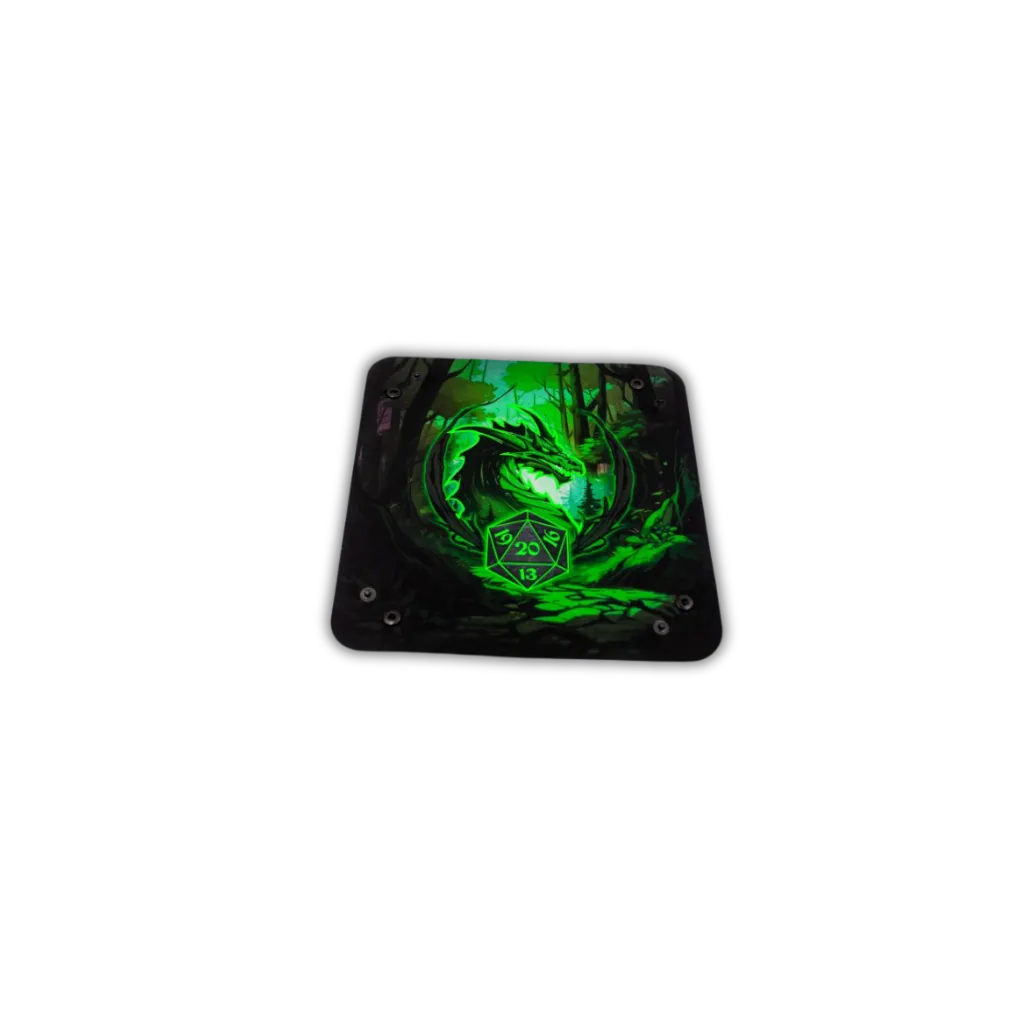 Premium Dice Tray Green Dragon-Playmats.eu-Radaddel