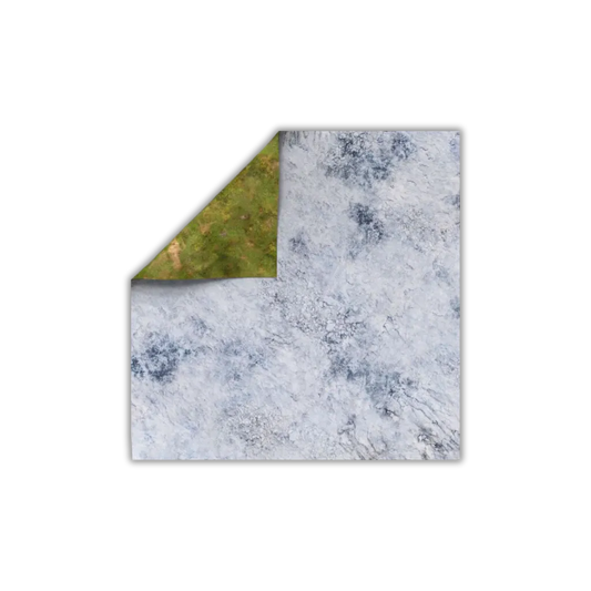 Neoprene Mat 2-sided Ice 36x36''-Playmats.eu-Radaddel