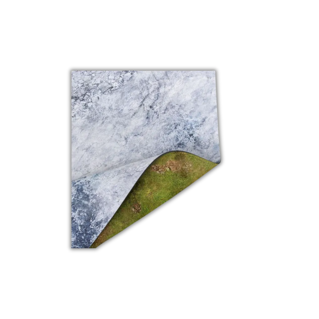 Neoprene Mat 2-sided Ice 44x60''-Playmats.eu-Radaddel
