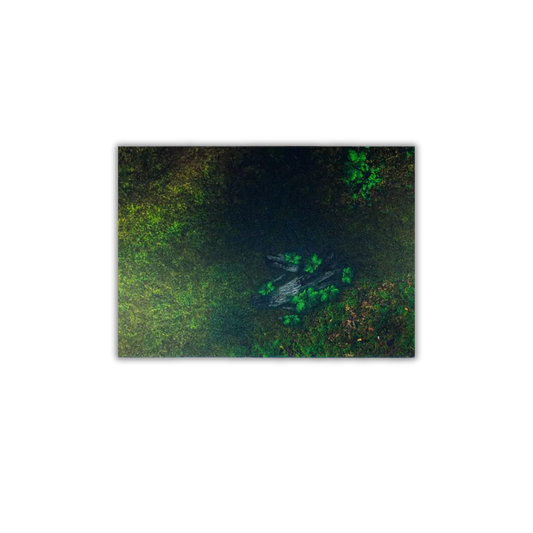 Neoprene Mat 2-sided Swamp 44x60''-Playmats.eu-Radaddel