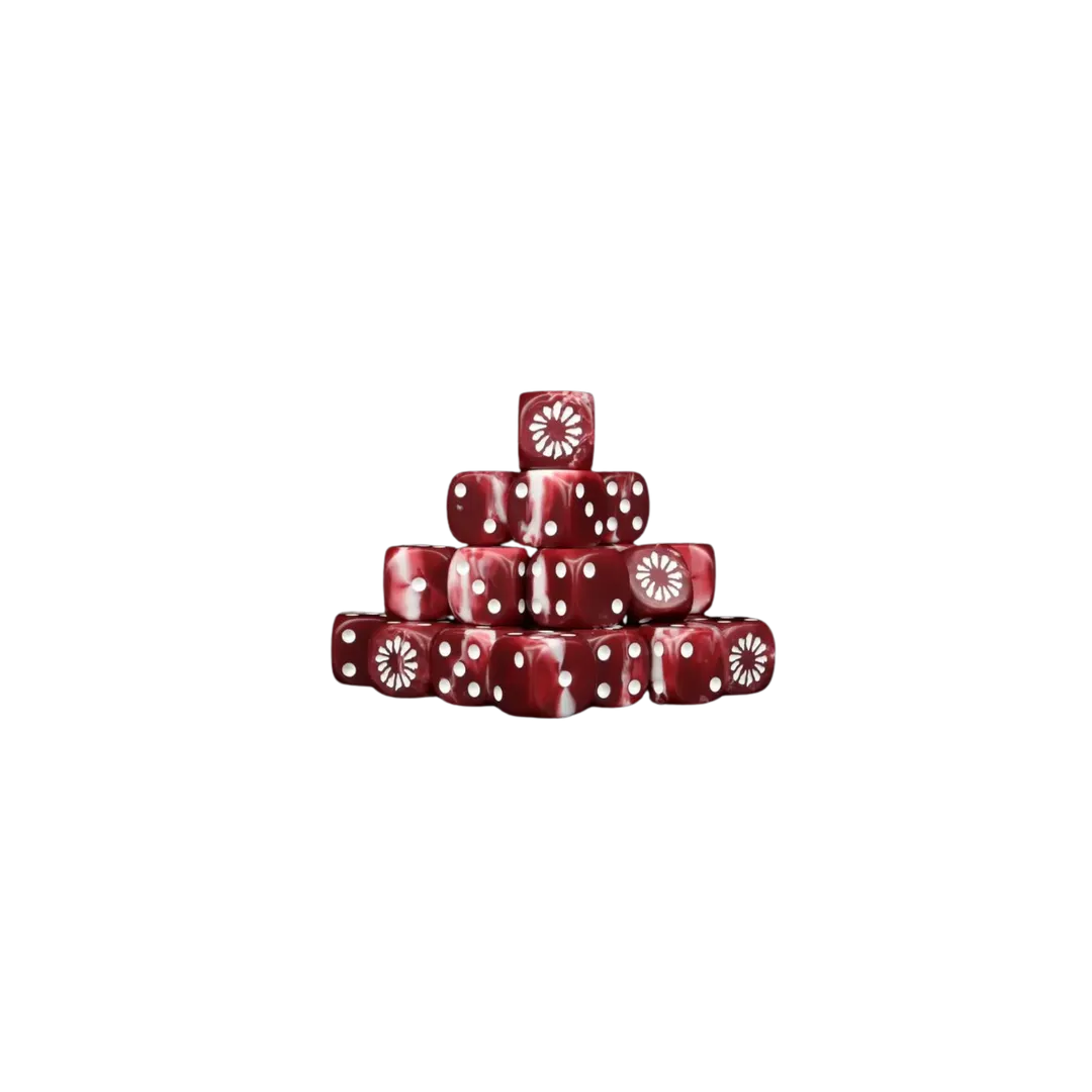Bloody Maw Dice 16mm Round (25 Stück)-Baron of Dice-Radaddel