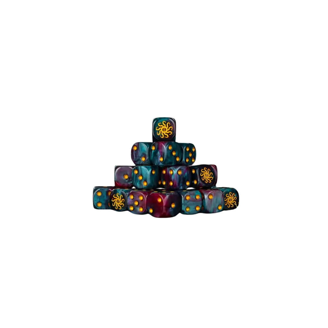 Cult of Knowledge 2 Dice 16mm Round (25 Stück)-Baron of Dice-Radaddel