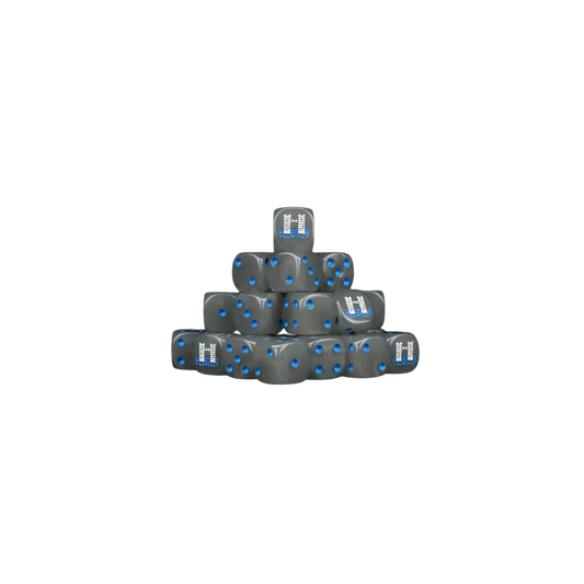White Castle 16mm Round (25 Stück)-Baron of Dice-Radaddel